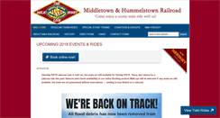 Desktop Screenshot of mhrailroad.com